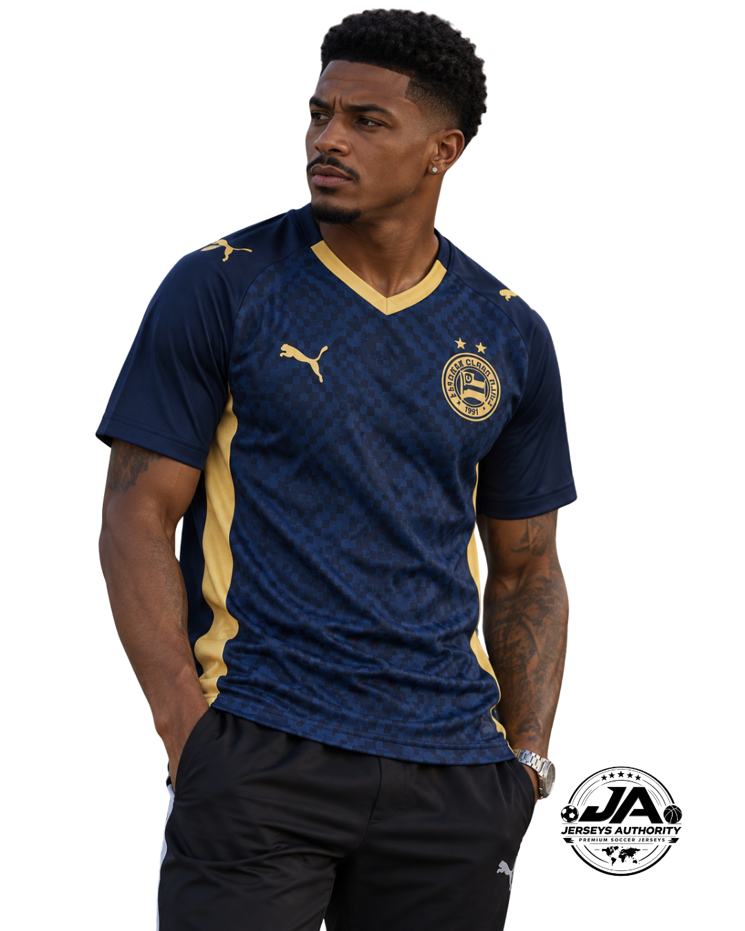 26/27 Esporte Clube Bahia Third Navy Blue Jersey - Fan Version