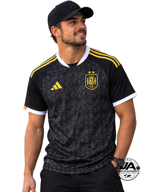 2026 Spain Champions Black Special Edition Jersey