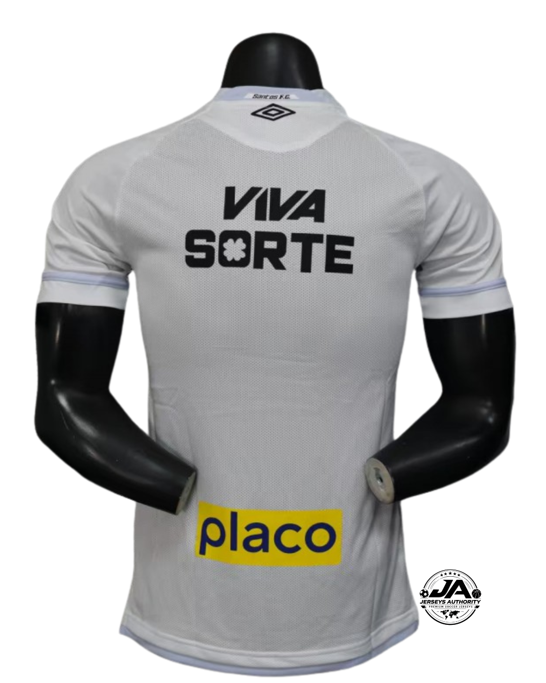 Camiseta de jugador local Umbro del Santos 2025/26 con todos los patrocinadores - Corte entallado