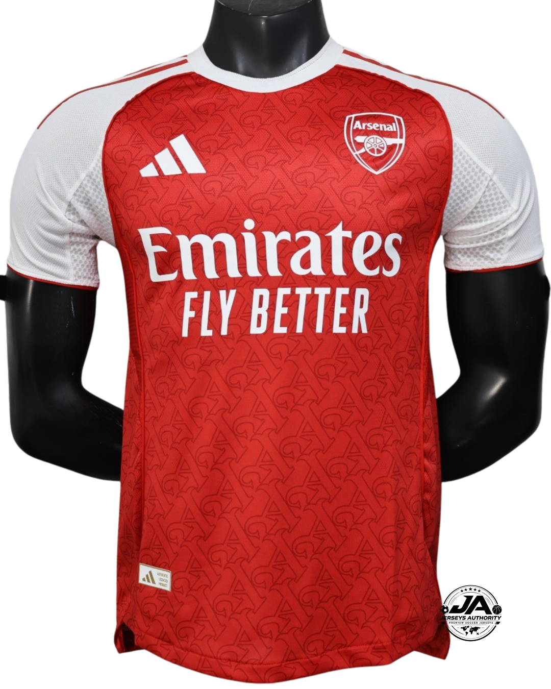 Camiseta Arsenal 25/26 Local - Versión Jugador - Ajuste Entallado