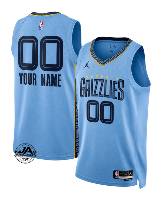 Memphis Grizzlies Statement Edition Jersey - Blue