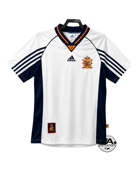 Spain 1998 Away Jersey - Retro Version