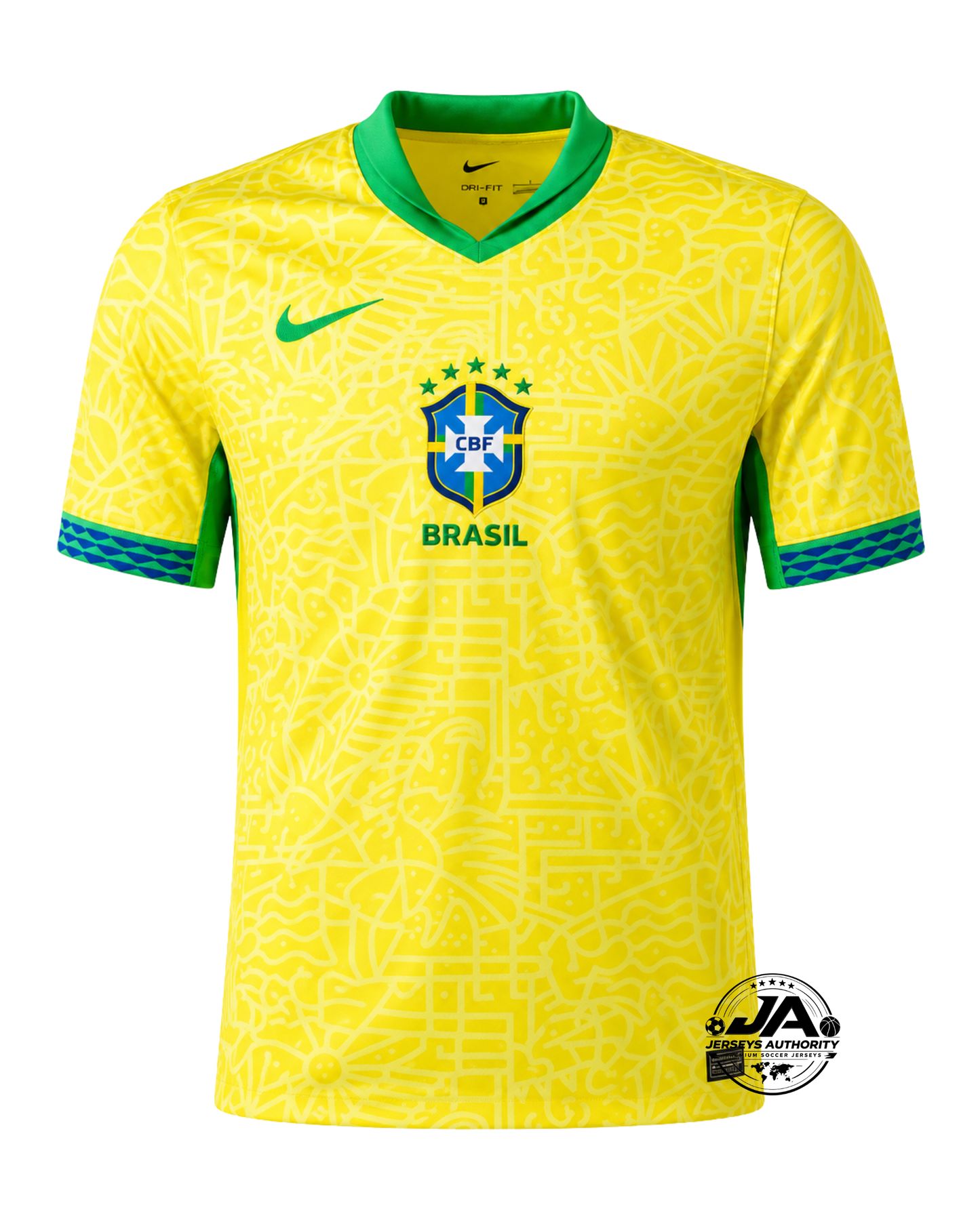 Brazil 24/25 Home Jersey - Player Version - Slim Fit