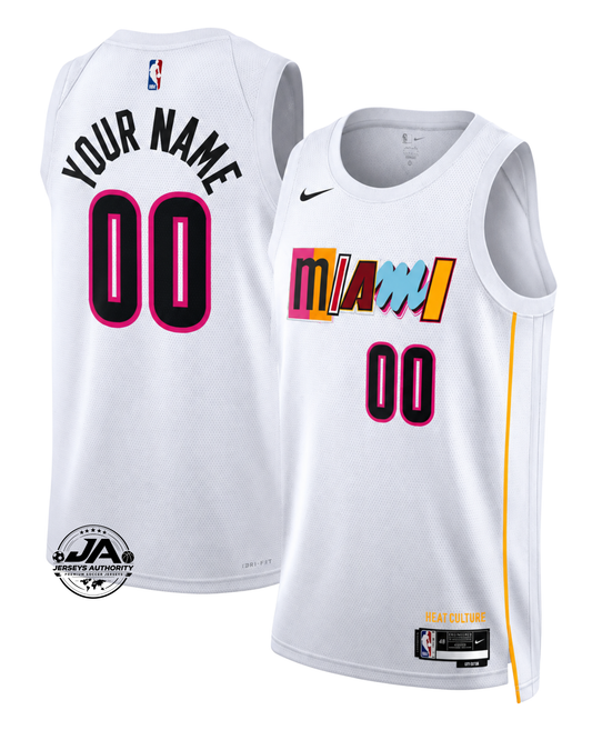 Miami Heat City Edition Jersey - White