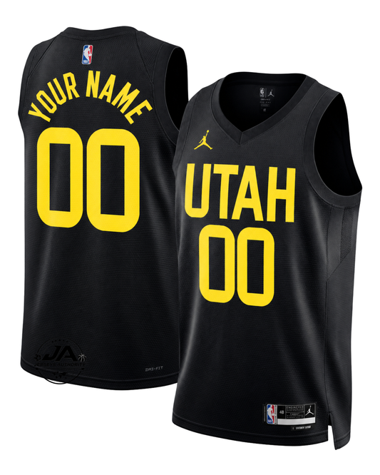 Utah Jazz Statement Edition Jersey - Black