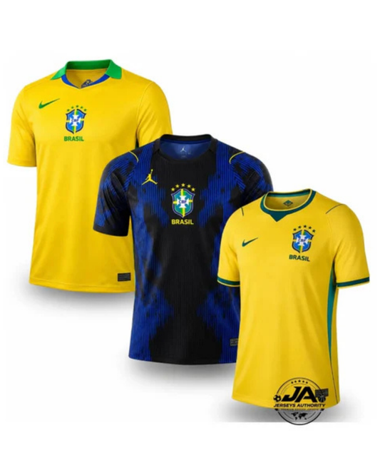 Combo 3 Camisas do Brazil - Brasil - Fan Version