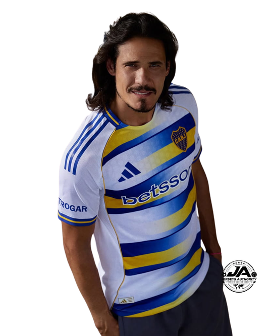 Boca Juniors 2025/26 Away Player Jersey  - Slim Fit