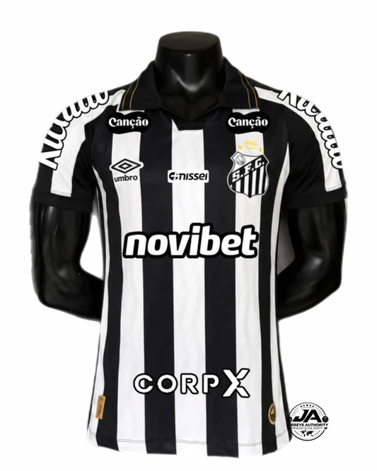 Santos 2026/27 Away Umbro Player Jersey aith Full Sponsors - Slim Fit