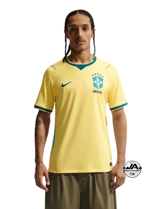 Brazil Home Soccer Jersey World Cup 2026 - Fan Version