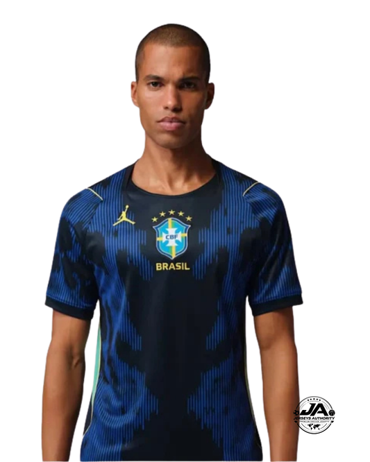 Brazil Away Blue 2026 Jordan Player Version World Cup 2026 - Slim Fit