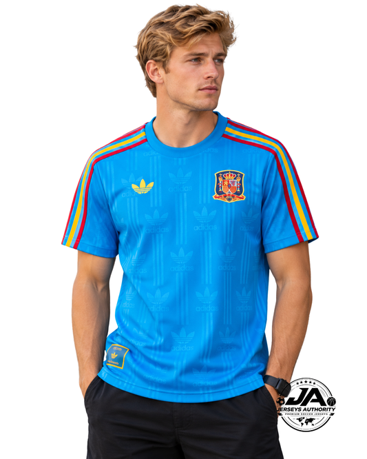 2026 Spain Away Sky Blue Jersey - Fan Version