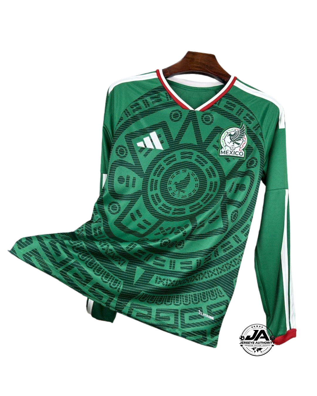 Mexico 2026 Home Jersey Long Sleeve - World Cup 2026 Fan Version
