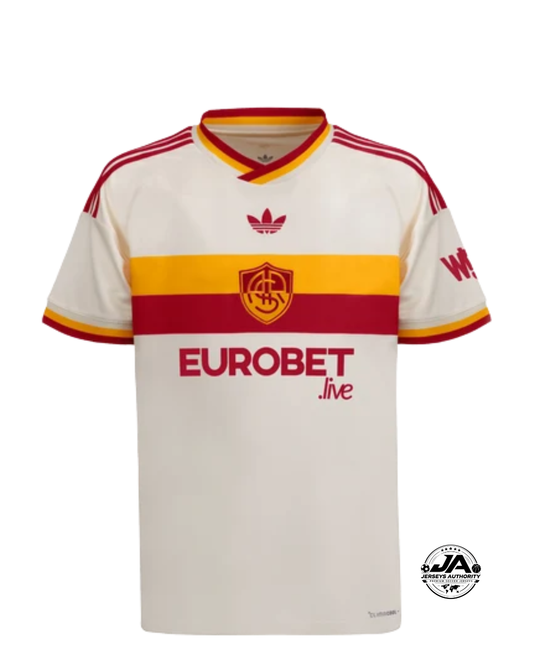 26/27 AS Roma Away White Jersey - Fan Version