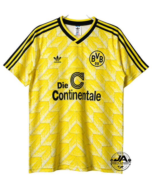 Borussia Dortmund 1988 I Home Jersey - Retro Version