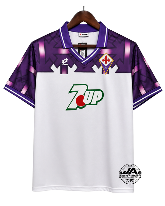 Fiorentina 92/93 Away Jersey - Retro Version