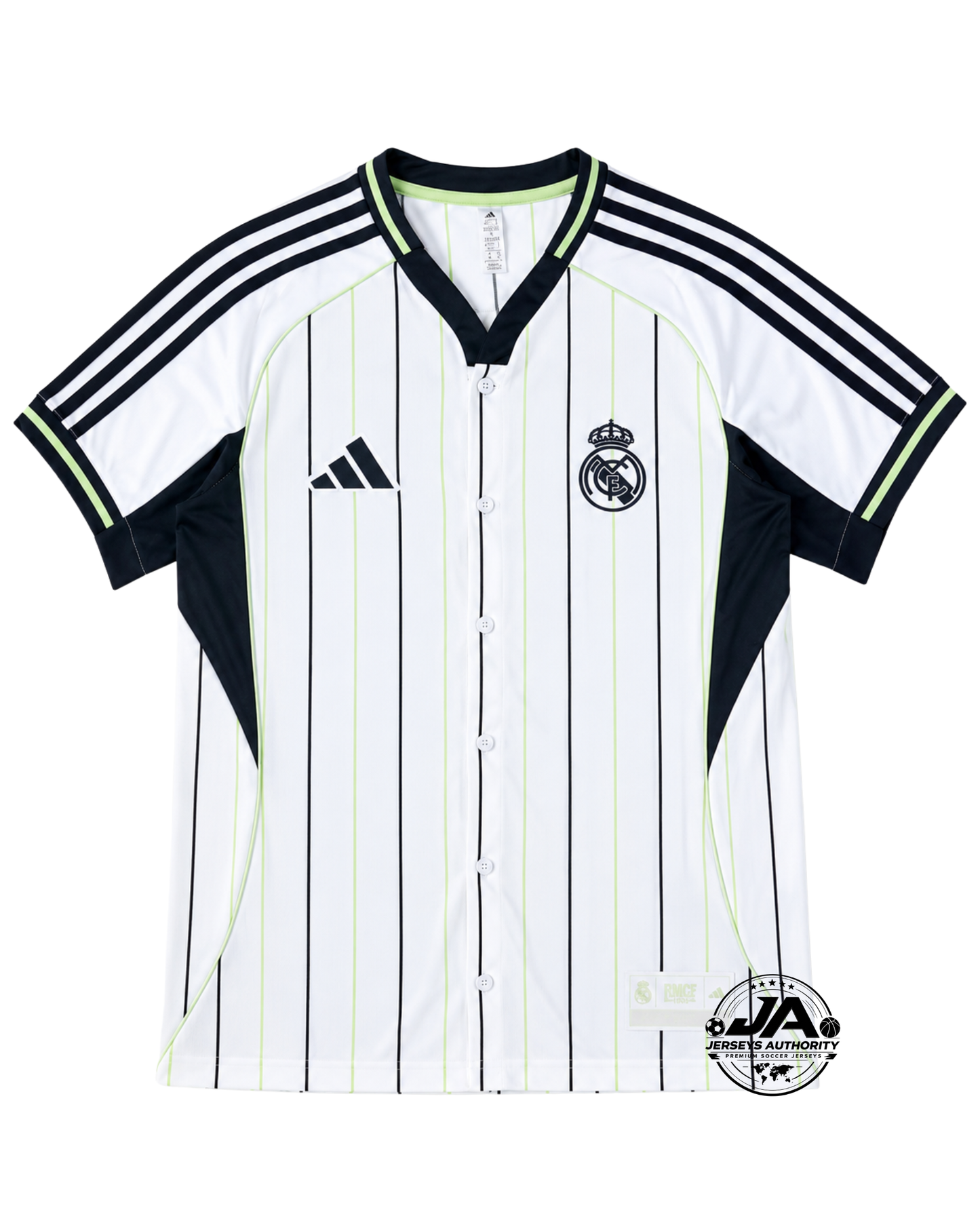 Real Madrid Home Jersey 2025/26 - Version Baseball US Pack [Slim Fit]