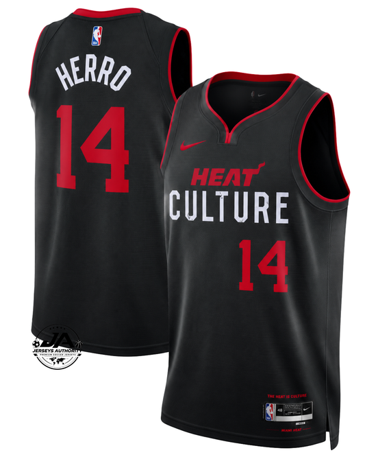 Tyler Herro Miami Heat City Edition Jersey - Black