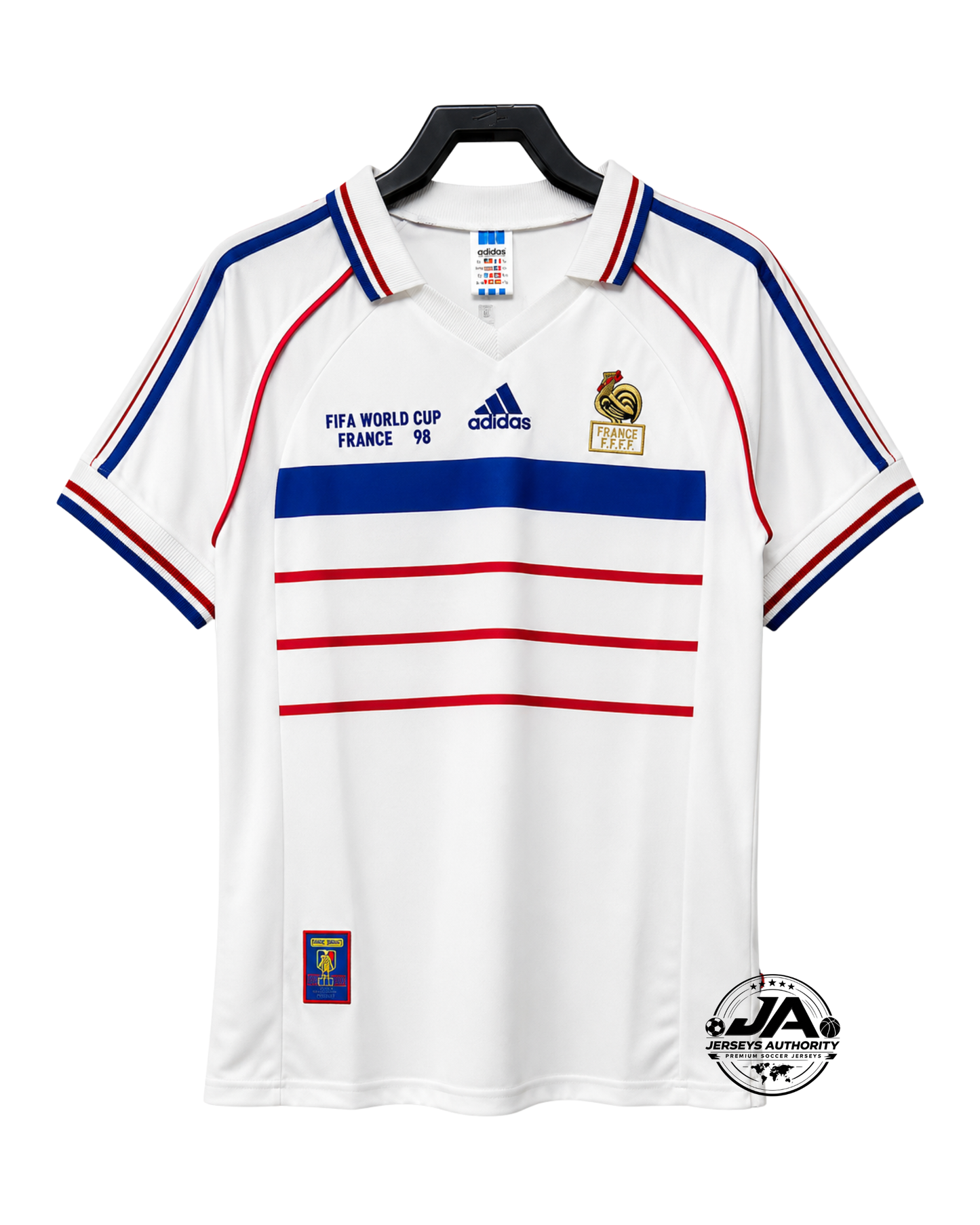 France 1998 Away Jersey - Retro Version