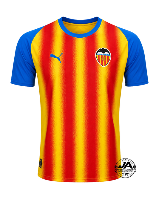 Valencia Third Camiseta 2025/26 - Fan Version