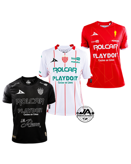 Club Necaxa Kit Combo de 3 Jerseys - Versión Aficionado