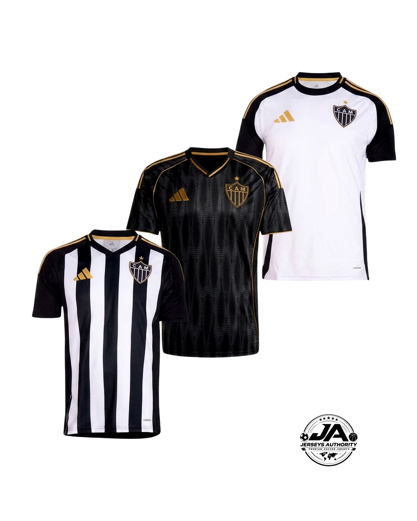 Atletico Mineiro Home, Away e Third 2025/26 - Kit 3 - Fan Version