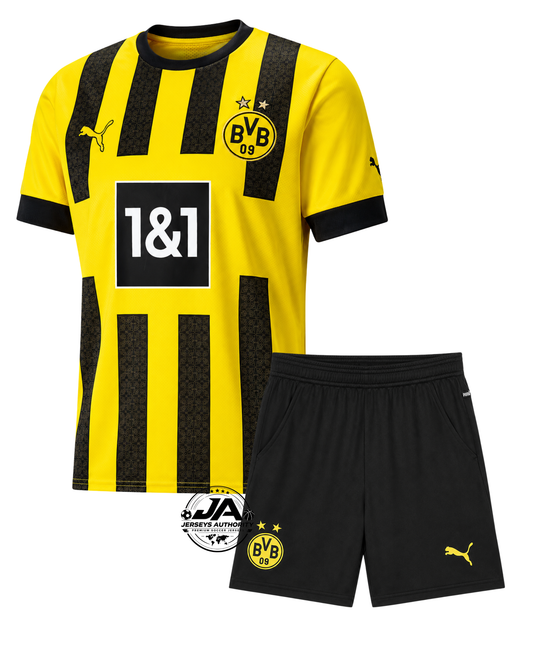 Kids Kit Borussia Dortmund Home Jersey 2024/25