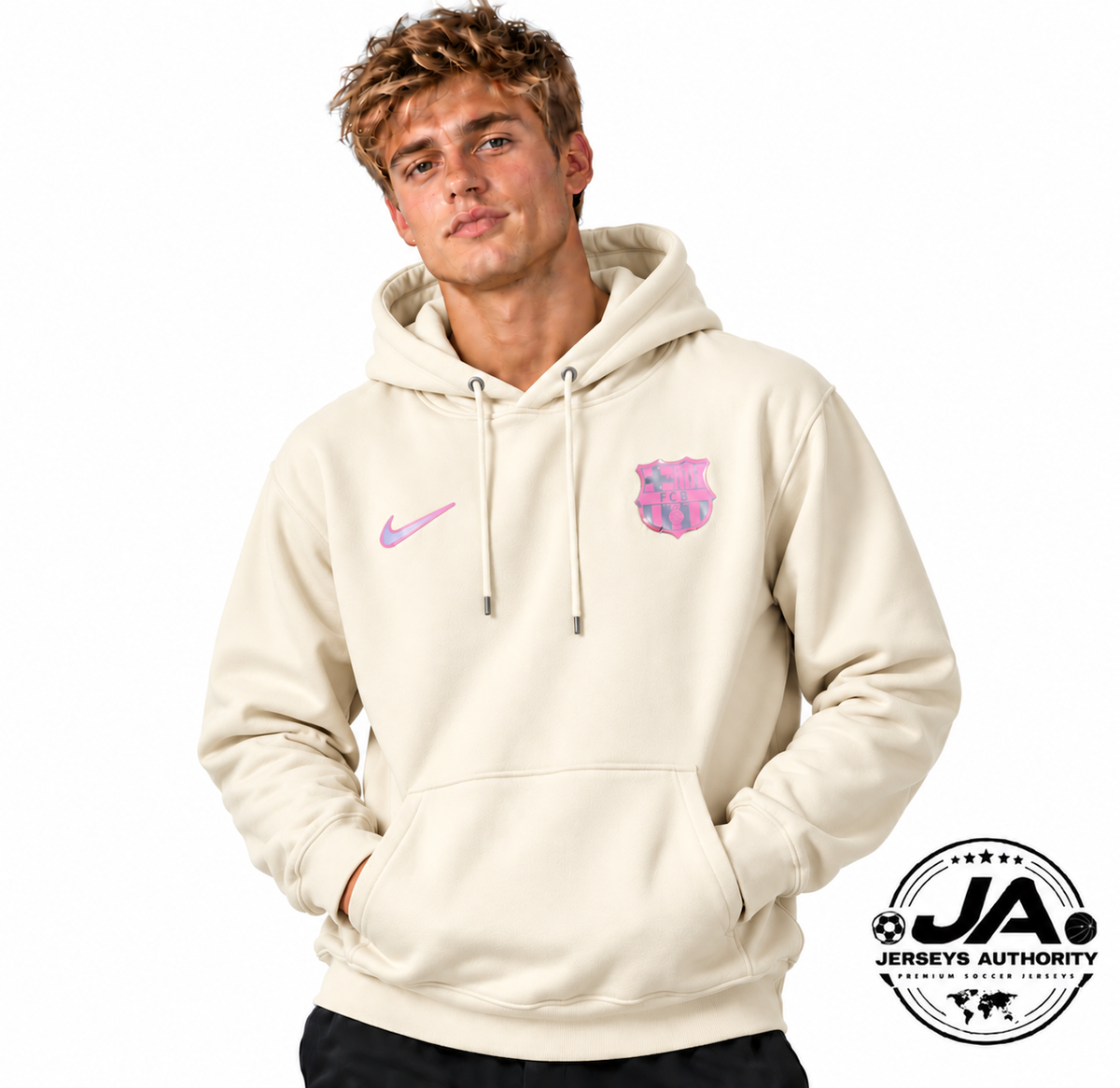 Barcelona 26/27 Full Sponsor Hoodie