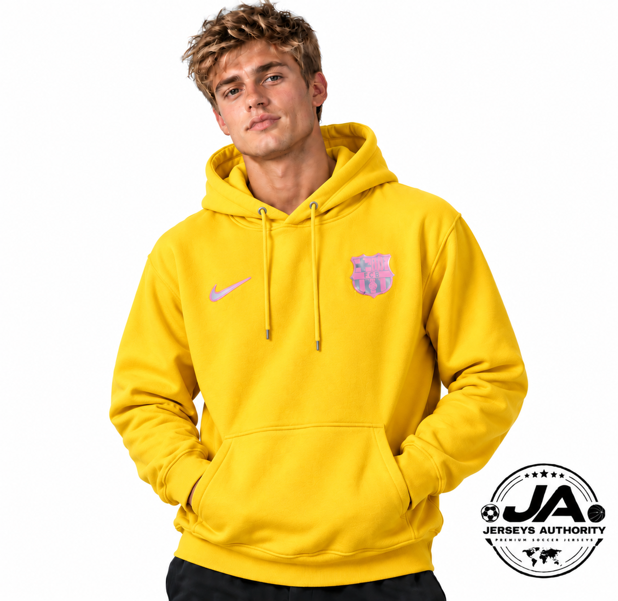 Barcelona 26/27 Full Sponsor Hoodie