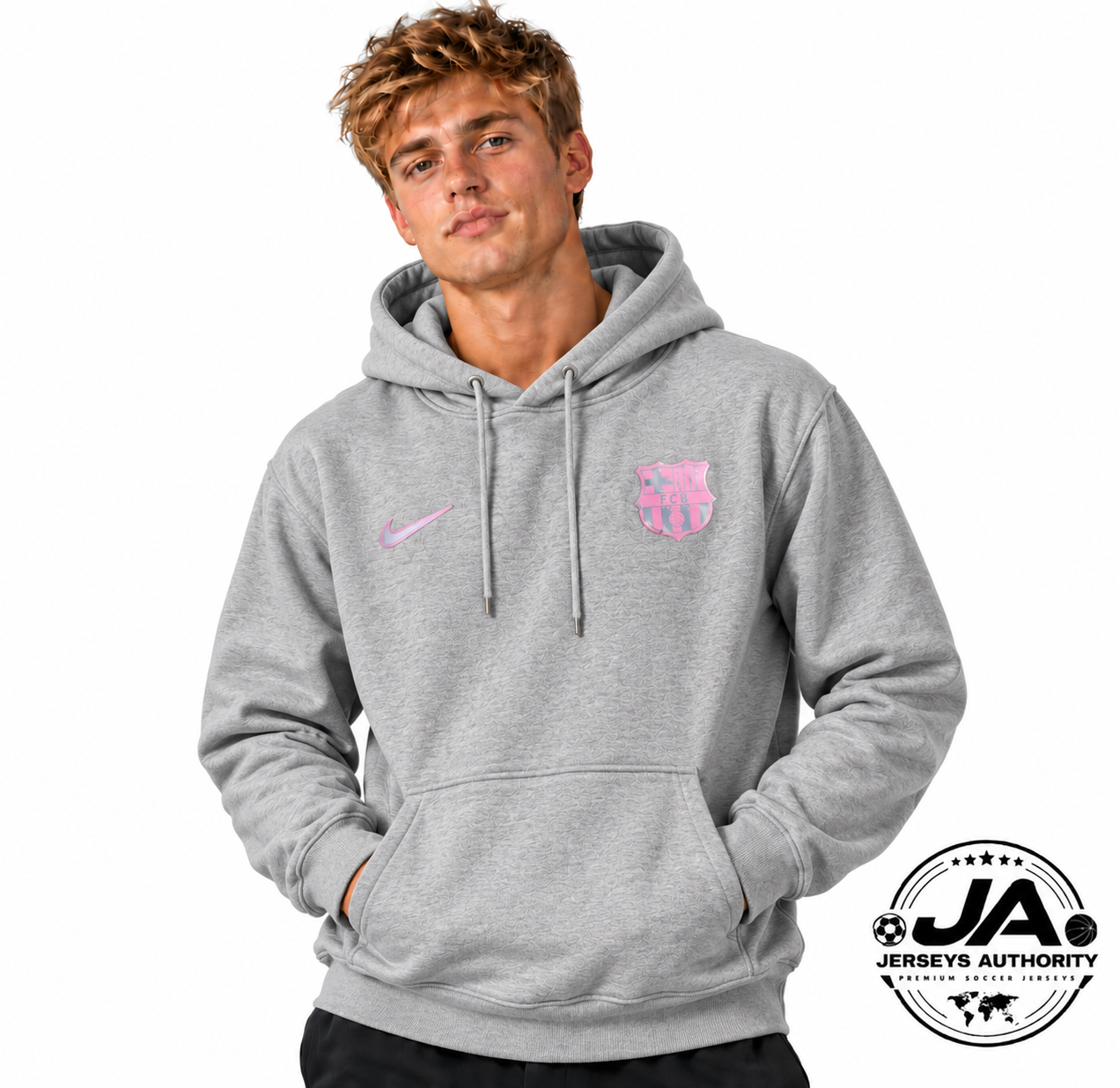 Barcelona 26/27 Full Sponsor Hoodie
