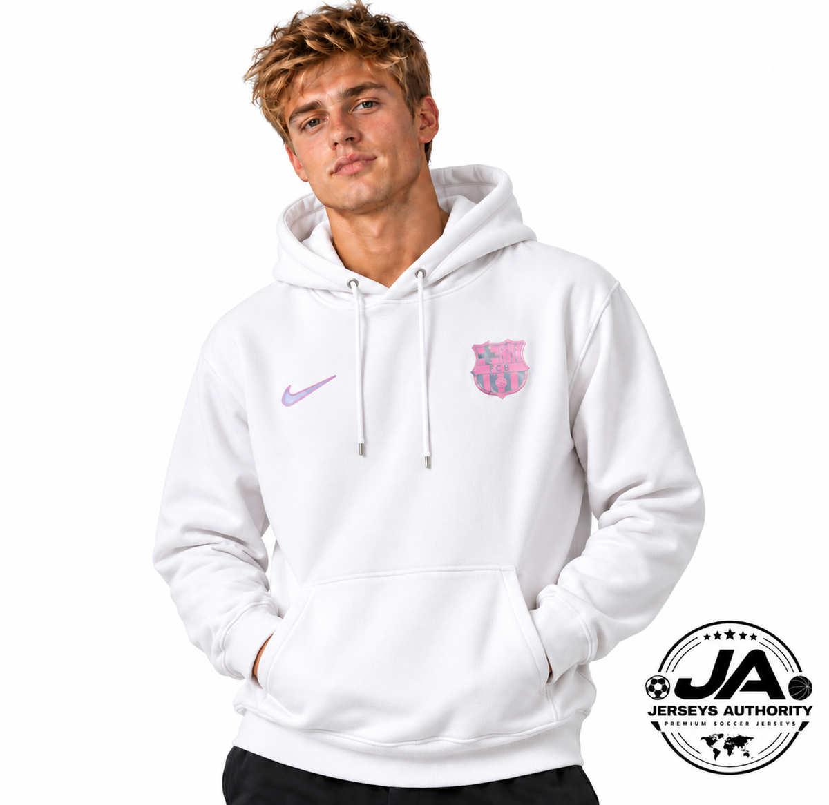 Barcelona 26/27 Full Sponsor Hoodie