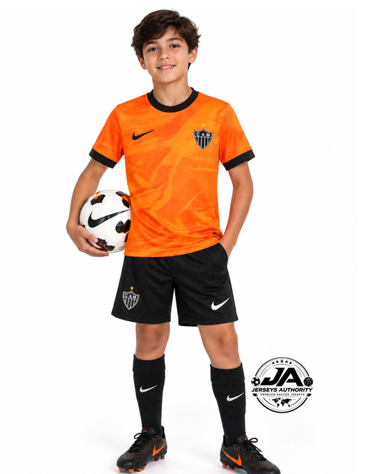 26/27 Kids Atletico Mineiro Third Orange Jersey