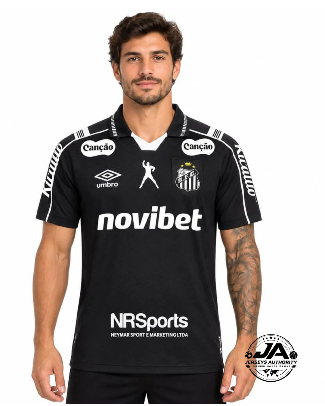Santos 26/27 Third Jersey with full sponsors - Fan Version