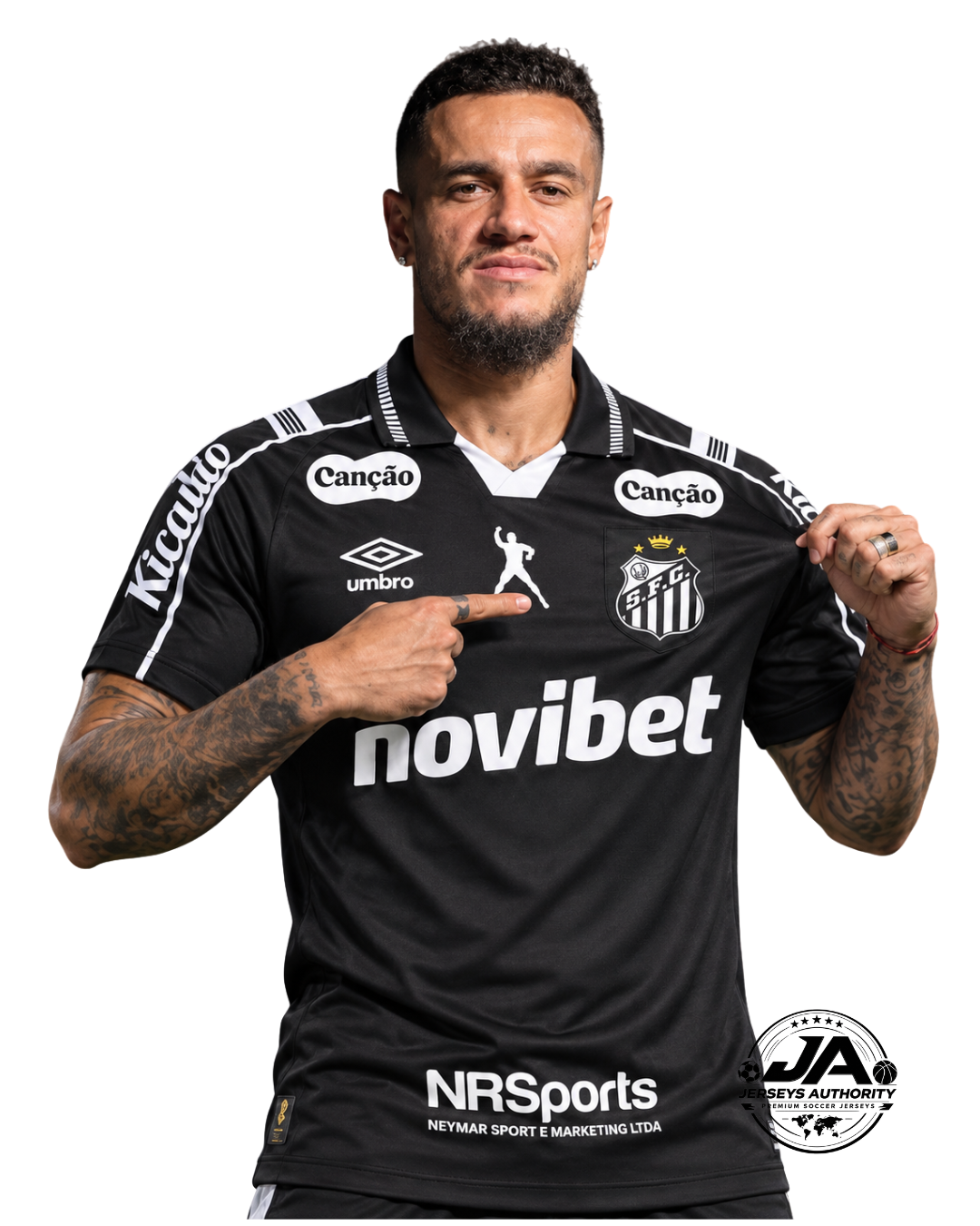 Santos 26/27 Third Player Jersey with full sponsors - Slim Fit