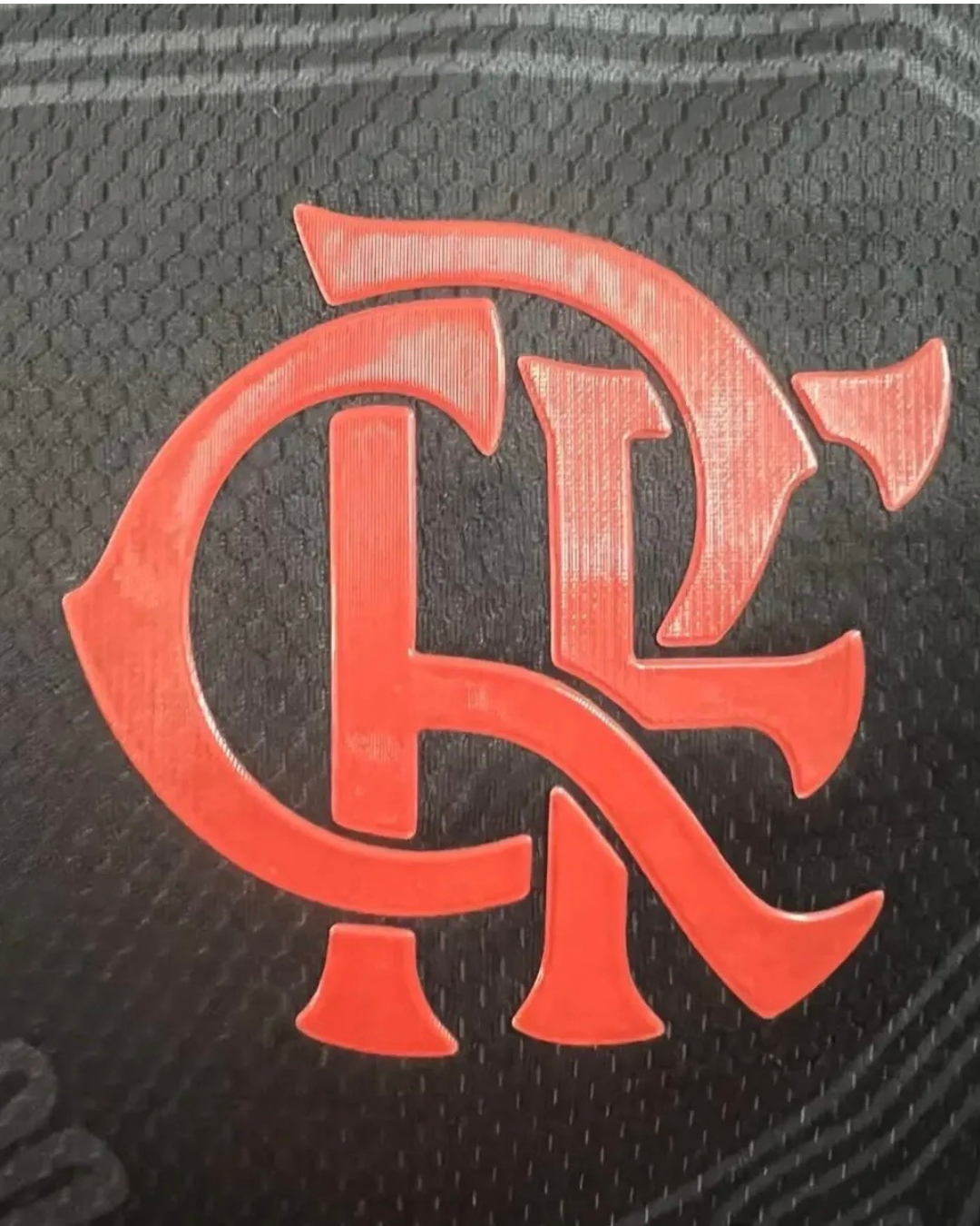 26/27 Urubu De Lima Flamengo Manto Da Nação Black Player Jersey - Slim Fit