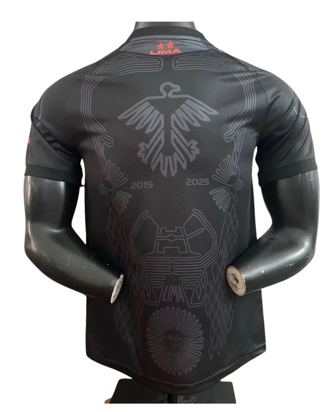 26/27 Urubu De Lima Flamengo Manto Da Nação Black Player Jersey - Slim Fit
