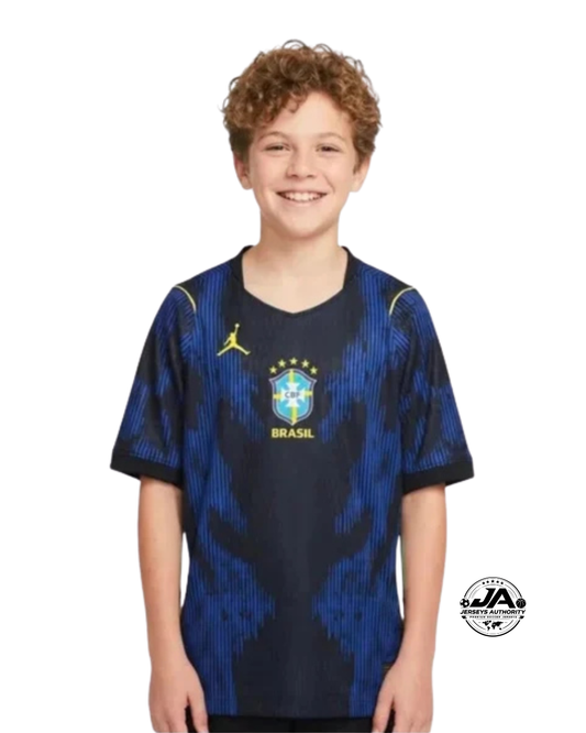 Brazil Infantil Jordan Away 2026 World Cup - Kit Kids Brasil