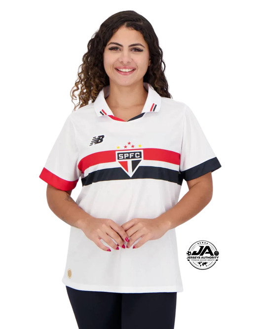 Camisa São Paulo I 2024/25 Feminina New Balance - Torcedor