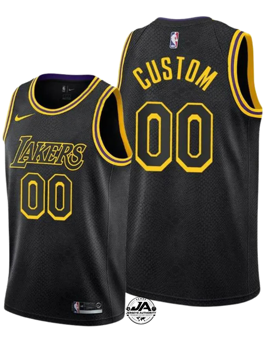 Los Angeles Lakers Black Mamba Jersey - Black