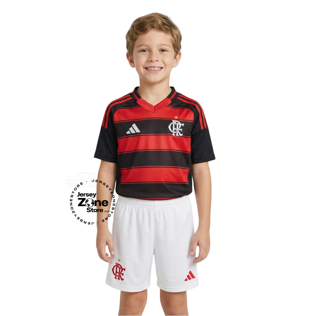 Conjunto Infantil Flamengo 2026 - Kit Kids
