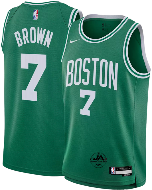 Jaylen Brown Boston Celtics Icon Edition Jersey - Kelly Green