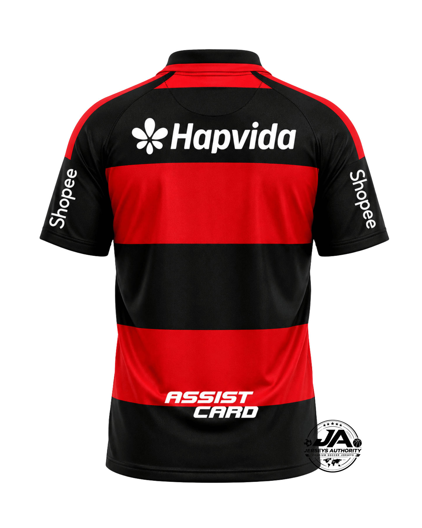 Flamengo Home Authentic Player 2026 - Slim Fit - Full Sponsor