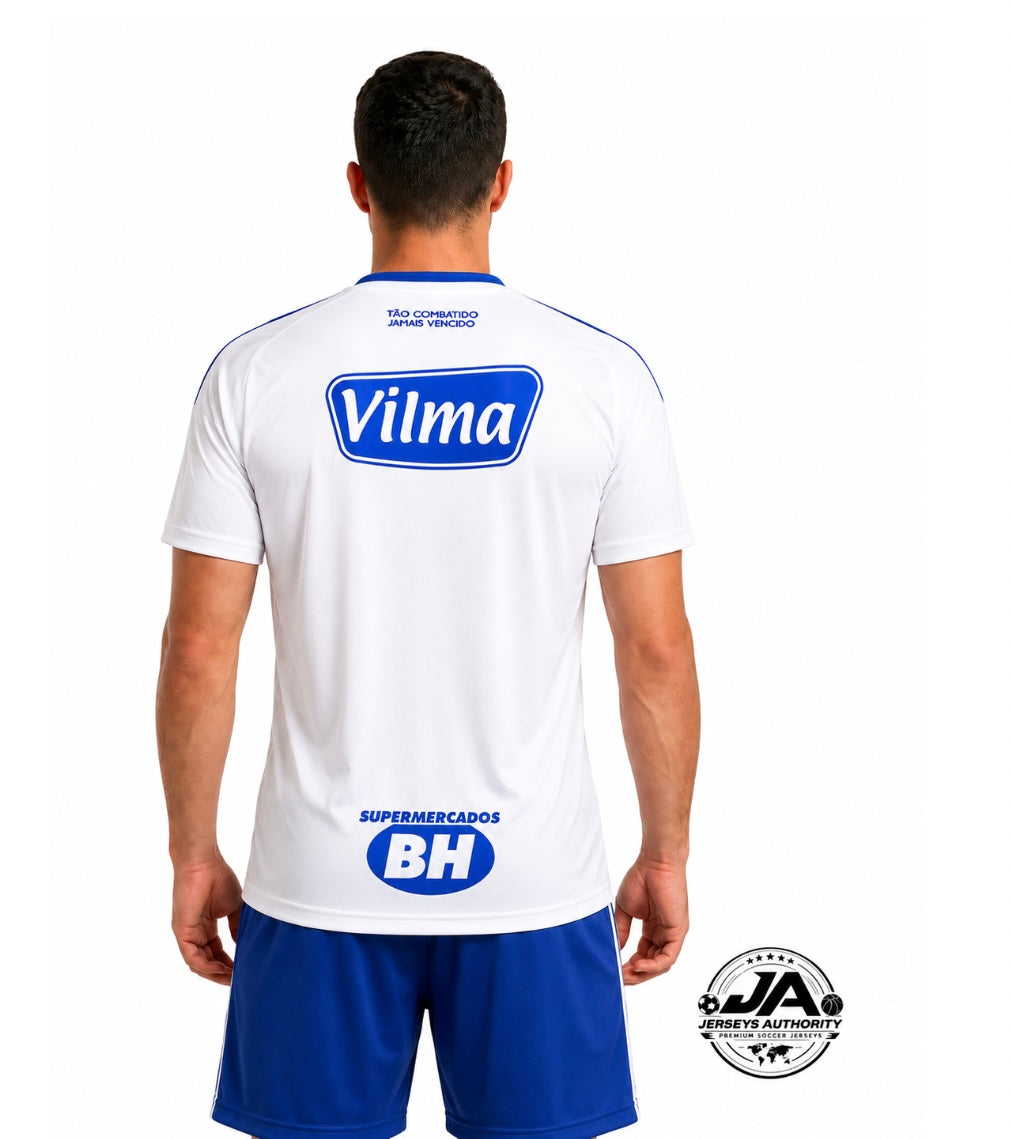 Camiseta Cruzeiro II 2025/26 Adidas Con Patrocinios - Fan