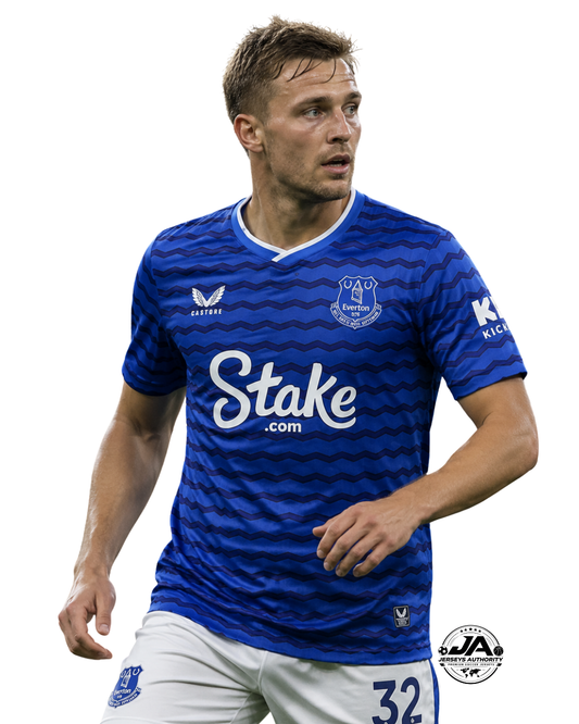 25/26 Everton Home Player Jersey - Slim Fit