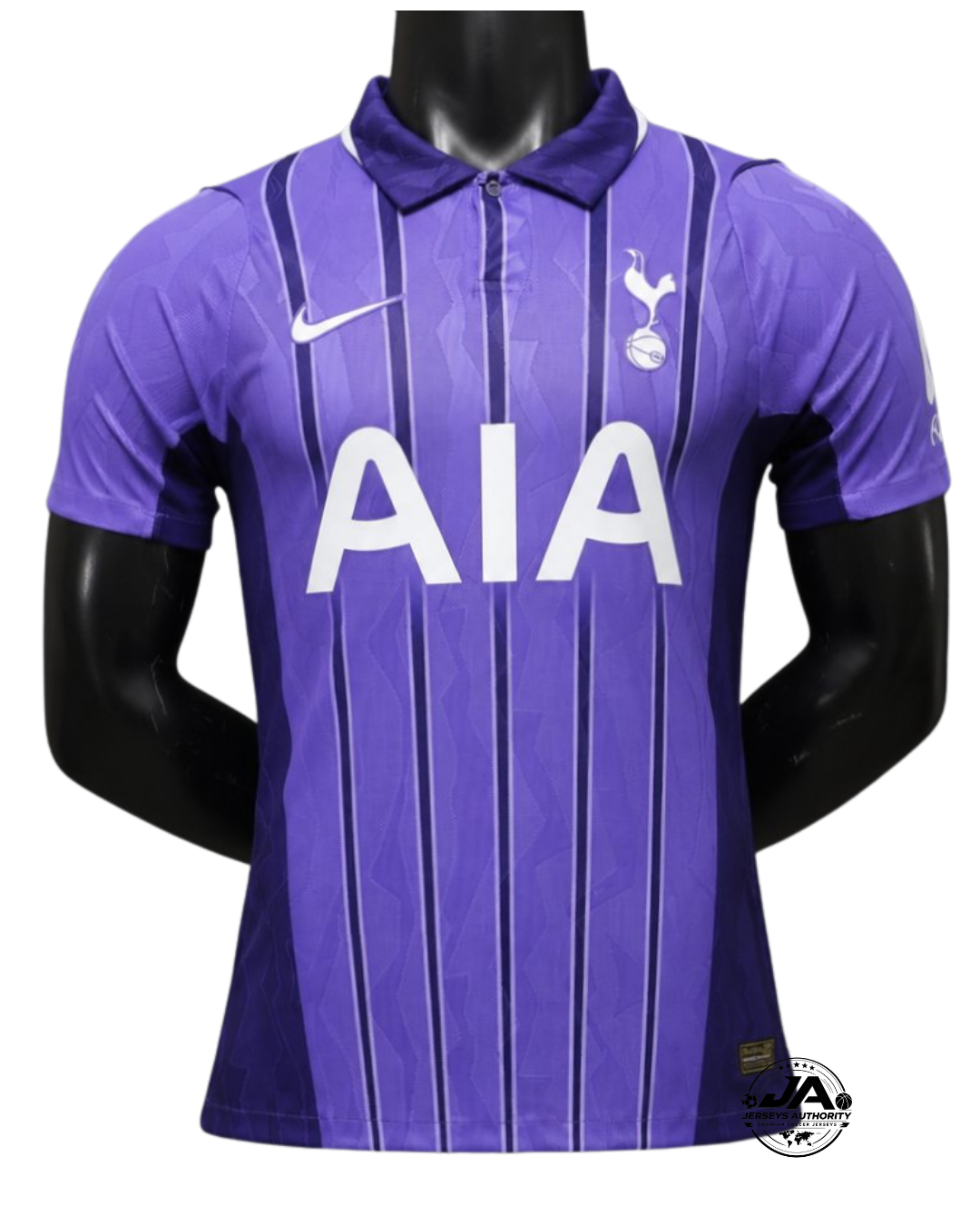 Tottenham 26/27 Hotspur Third Purple Stripes Player Jersey- Slim Fit