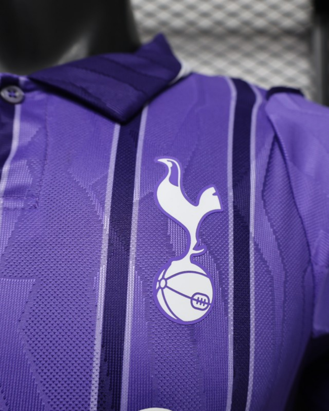Tottenham 26/27 Hotspur Third Purple Stripes Player Jersey- Slim Fit