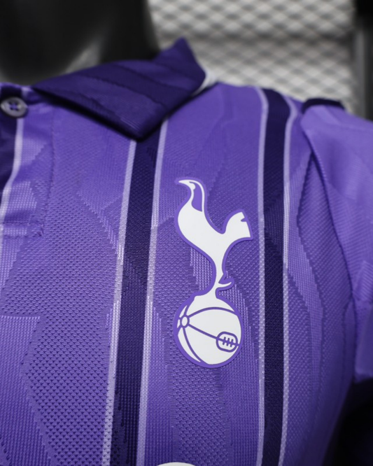 Tottenham 26/27 Hotspur Third Purple Stripes Player Jersey- Slim Fit