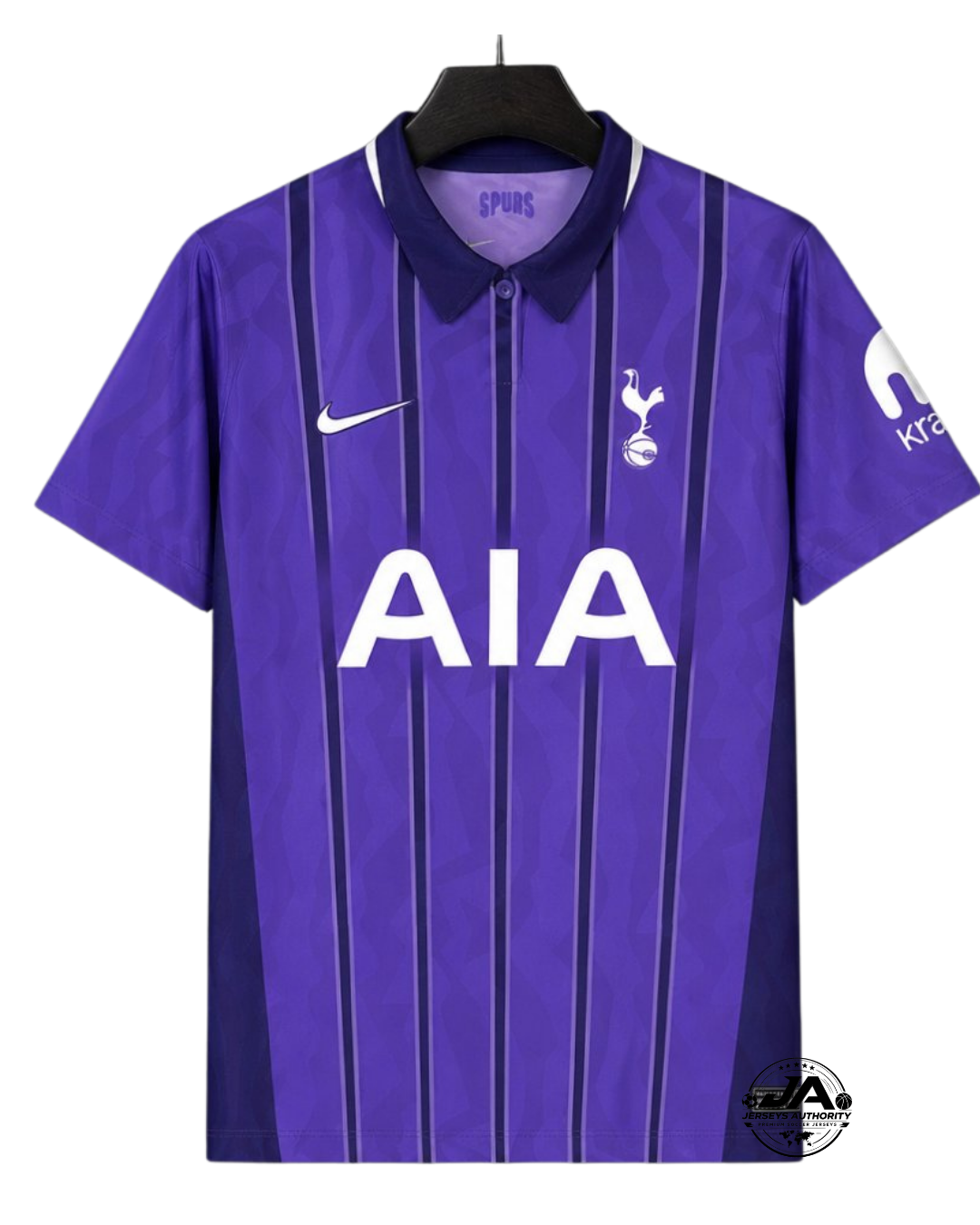 Tottenham 26/27 Hotspur Third Purple Stripes Jersey- Fan Version