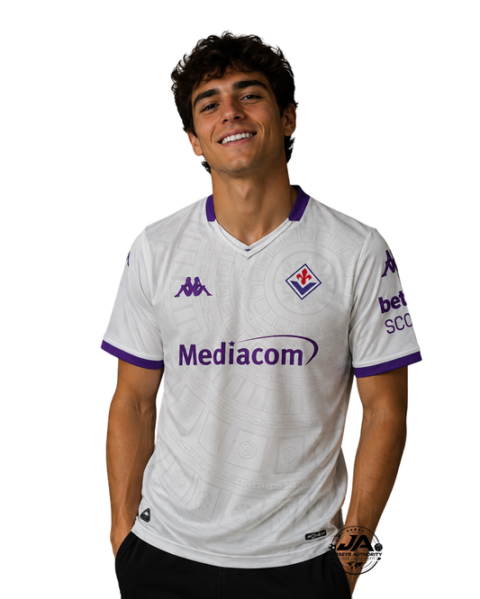 25/26 Fiorentina Away White Jersey