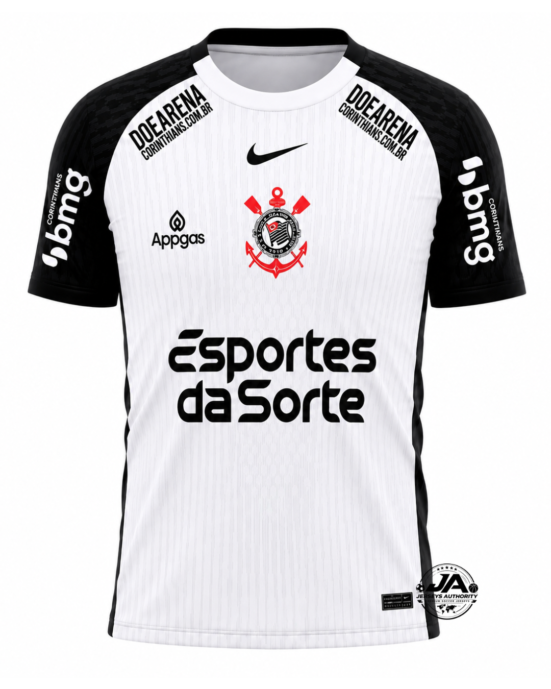 Camiseta Corinthians II 2025/26 Con Patrocinios - Fan