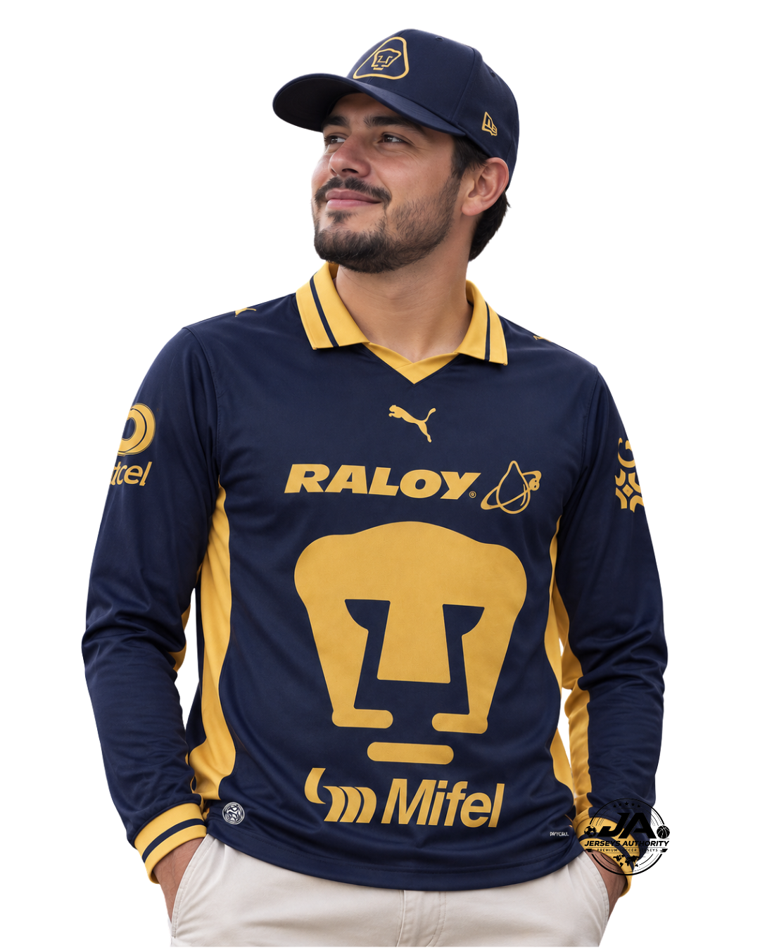 26/27 Pumas Home Long Sleeve Jersey - Fan Version